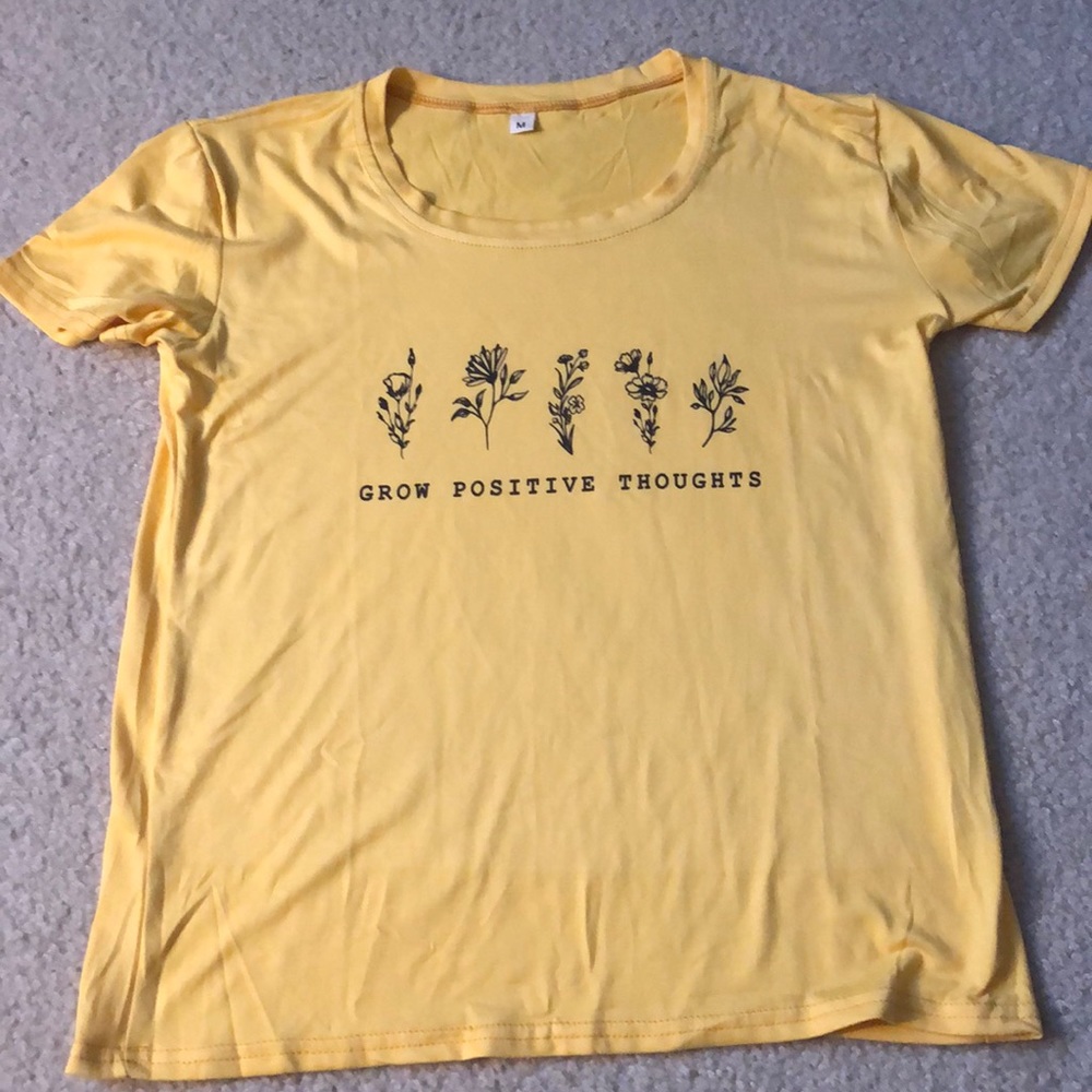 NEW “Grow positive thoughts” tshirt